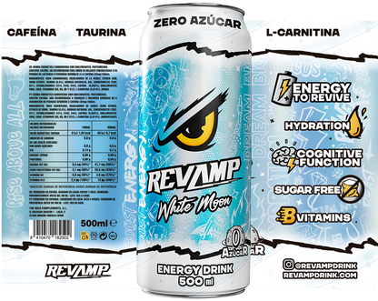 Revamp Energy Drink - 500ml (Pack de 12)